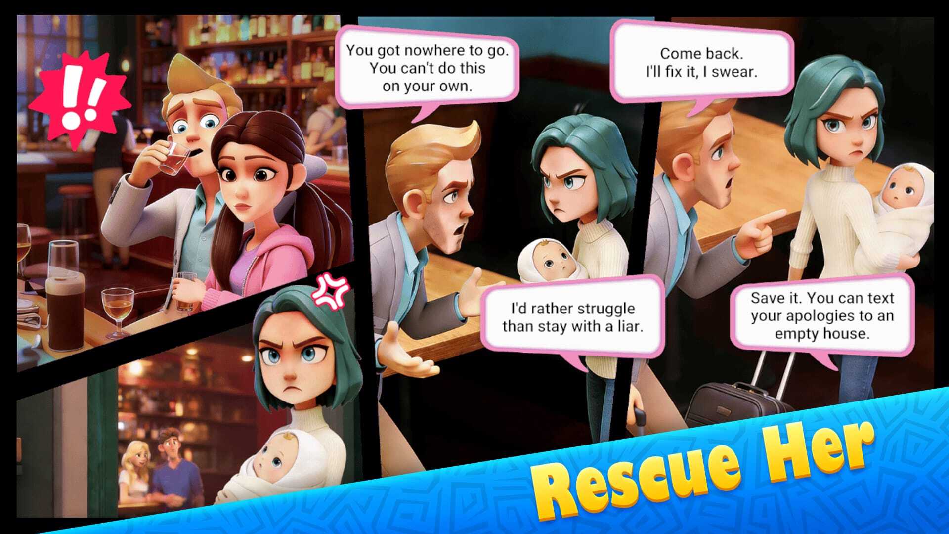 Full House Makeover - Story Scene